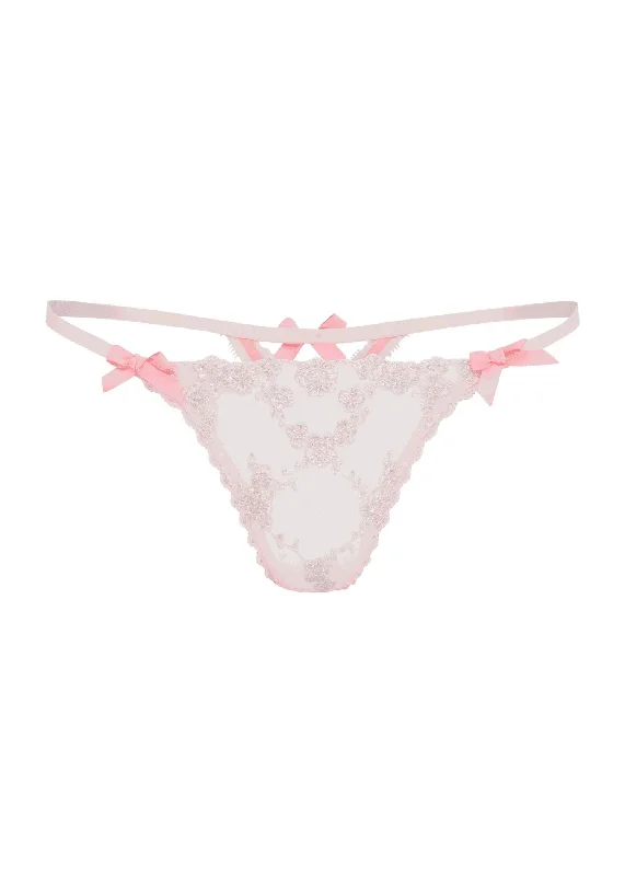 Adelie Thong (Baby Pink / Hot Pink)