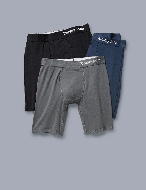 Cool Cotton Boxer Brief 8" (3-Pack)