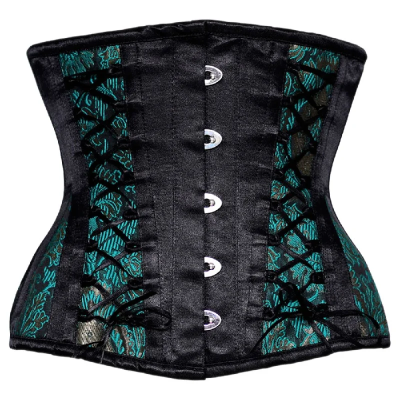 Damask Jacquard Underbust Waist Reducing Corset