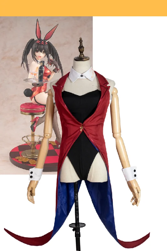 Date A Live Kurumi Tokisaki Bunny Girl Cosplay Costume