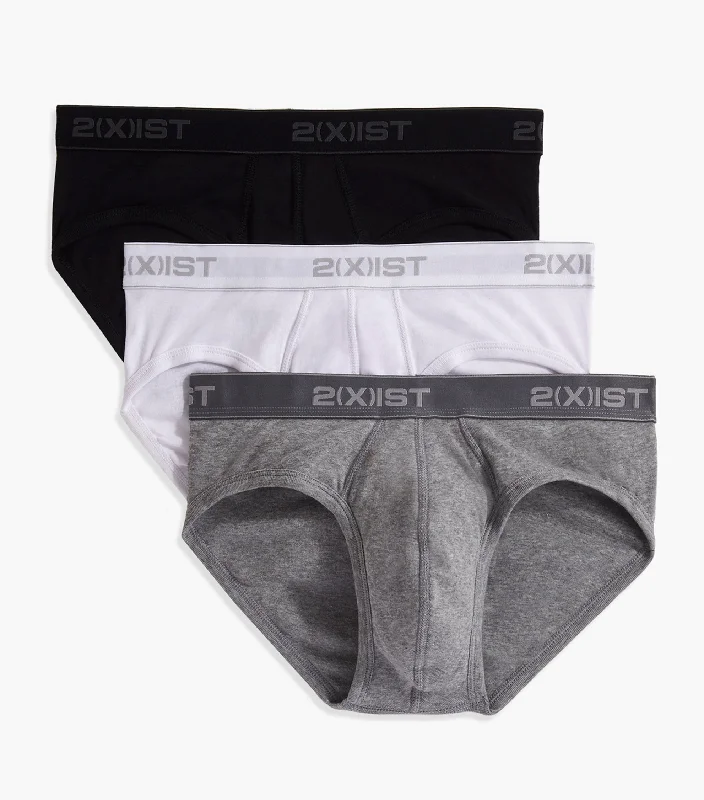 Essential Cotton No-Show Brief 3-Pack