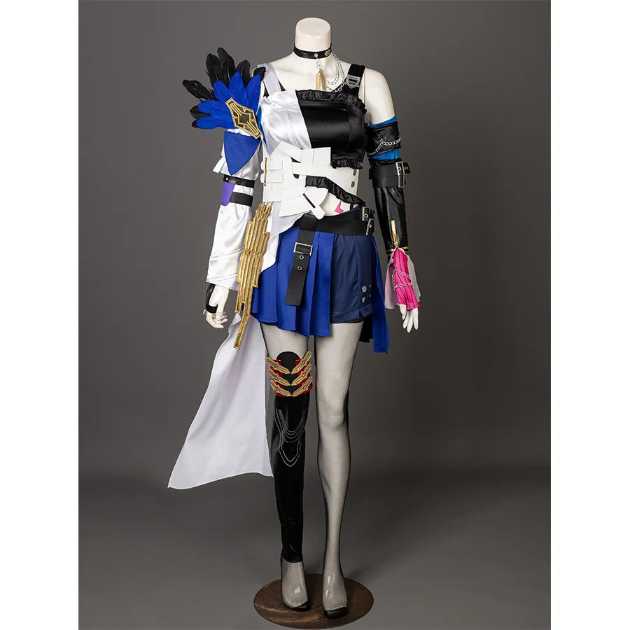 Honkai: Star Rail Serval Cosplay Costume C08286E  B