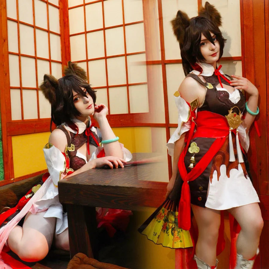 Honkai: Star Rail Tingyun Cosplay Costume C07599  A