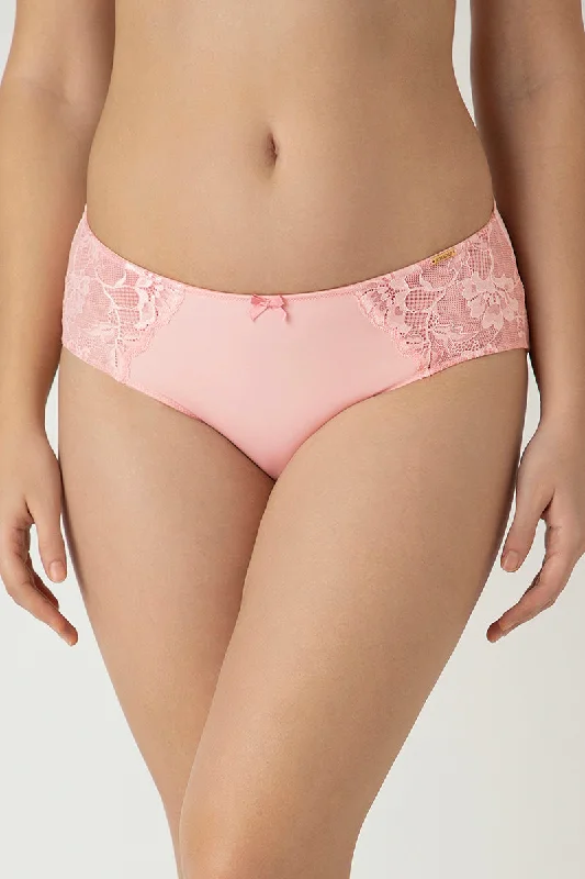 Luxe Support Hipster Panty - Rose Elegance