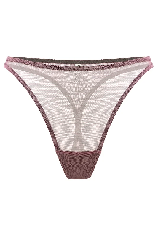 Parabola Mocha high waisted thongs Re-edition