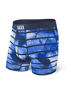 SAXX Vibe Boxer Brief Navy Tie Dye Stripe-SXBM35 TDN