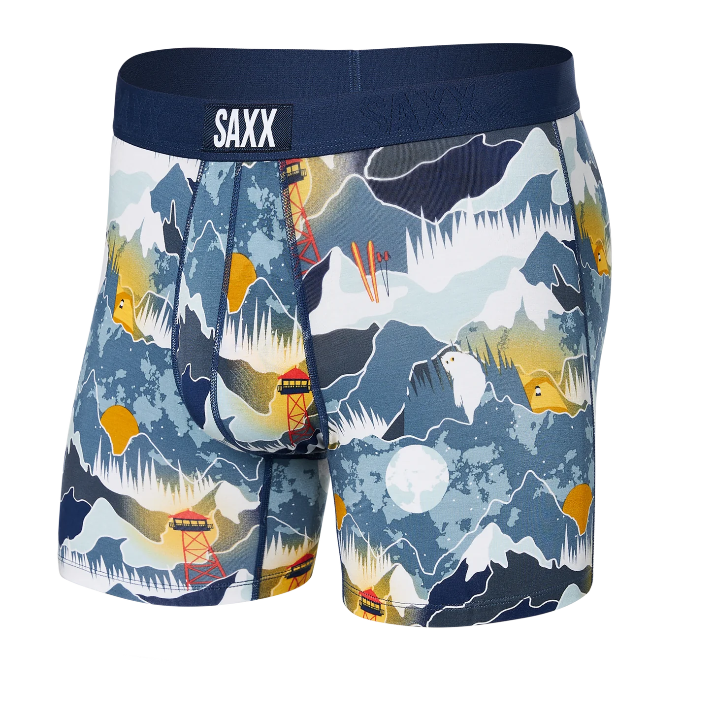 SAXX Vibe Super Soft Boxer Brief -  Winter Skies Navy - SXBM35 WKN