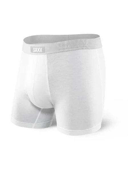 Saxx Undercover White Boxer Brief with Fly Underwear BB19F