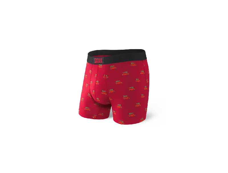 SAXX Vibe Boxer Brief - Red Holiday Errand - SXBM35 HRE