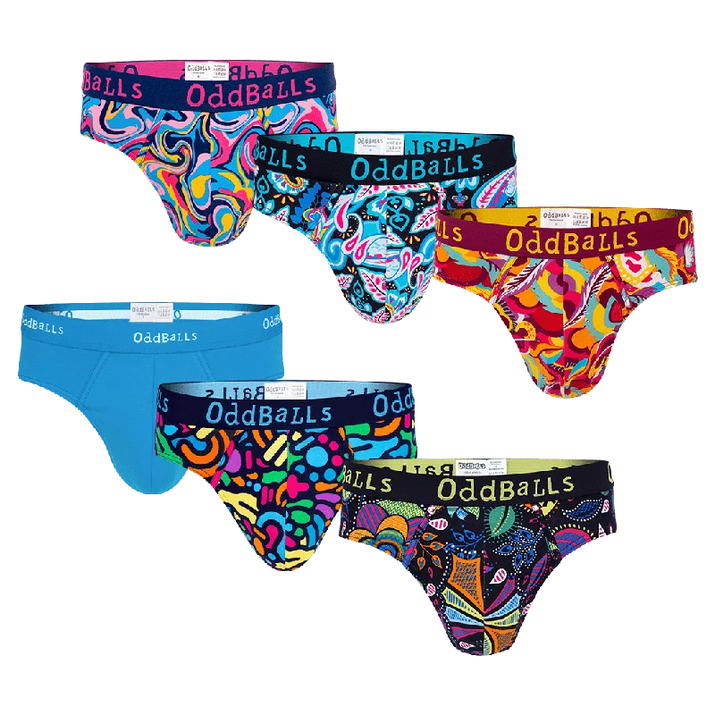 Vivid Bundle - Mens Briefs 6 Pack Bundle