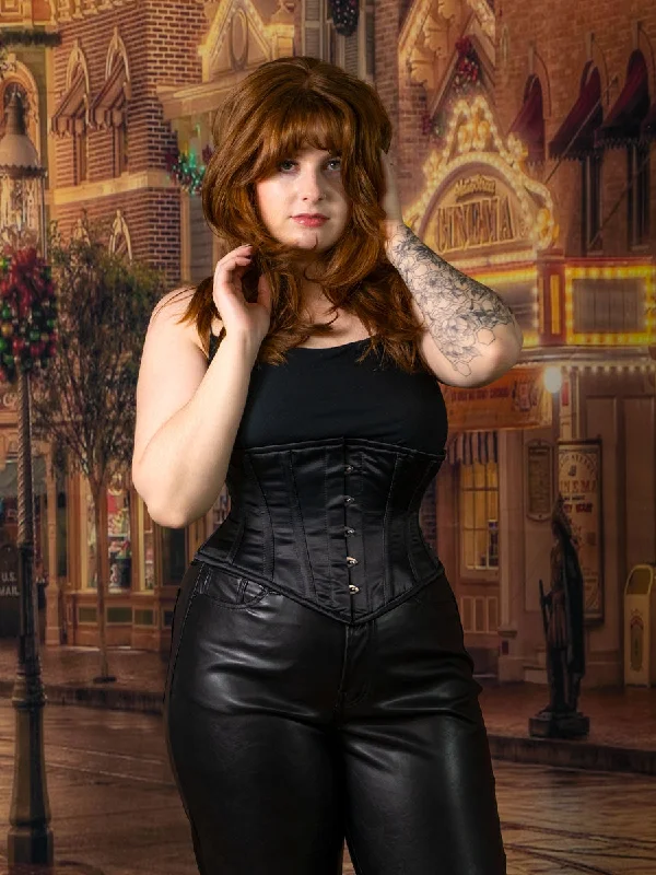 Satin Hourglass Curve Waspie Underbust Corset : CS-201