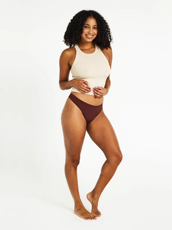 Au Naturel Seamfree Thong Light-Moderate Cocao