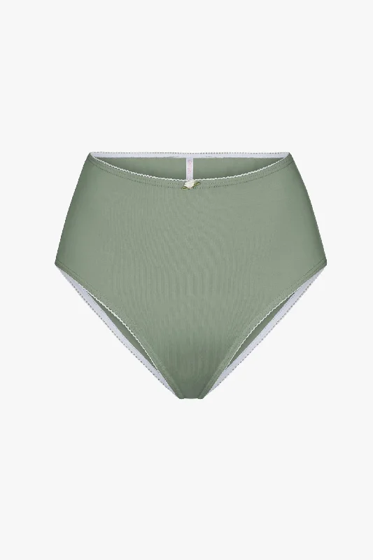 HIGH RISE UNDERWEAR IN SAGE