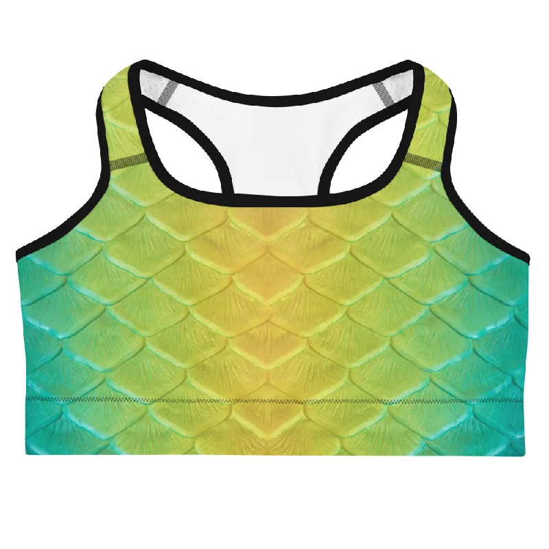 Jellyfish Jungle Sports Bra