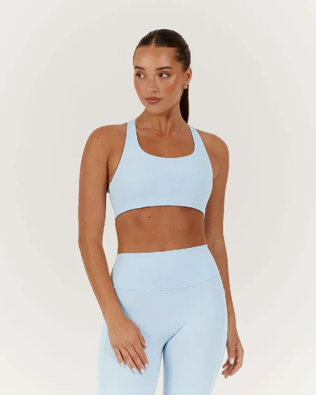 MOTION CROSS BACK BRA - ICE BLUE