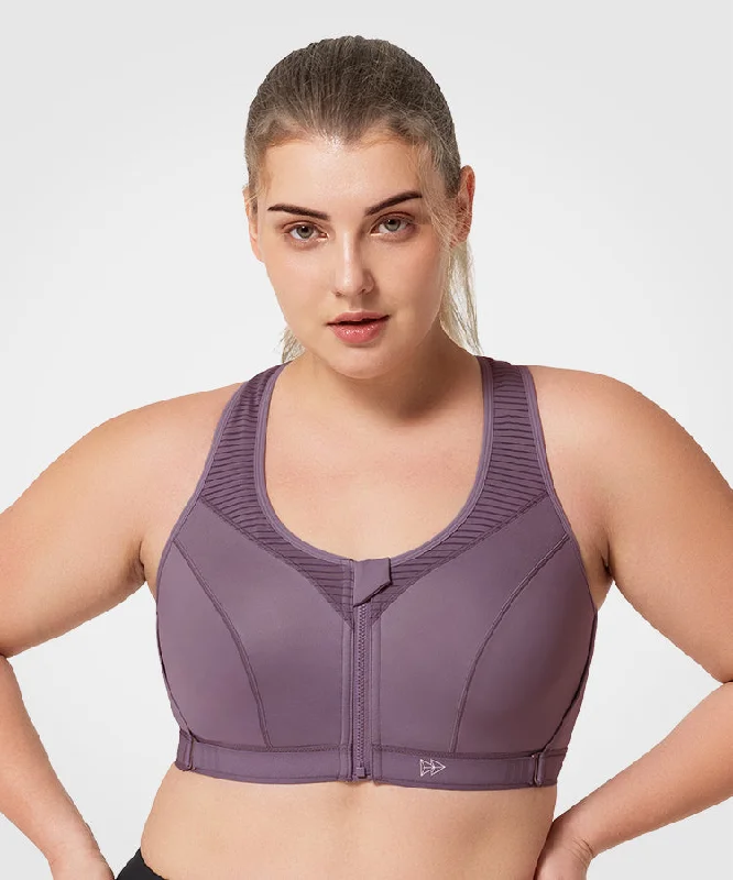 Power Adjustable  Padded Running Bra | Women's High Support Sports Bra  (Plus Size)