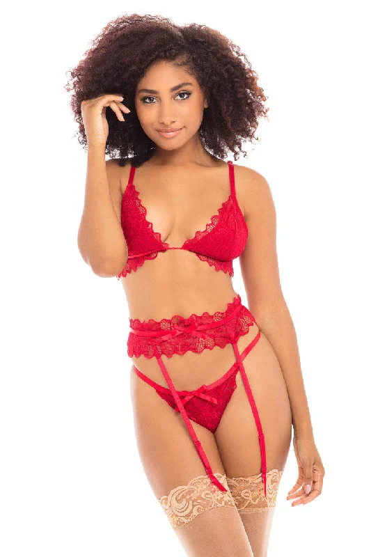 Rosemarie 3 Piece Bra Set