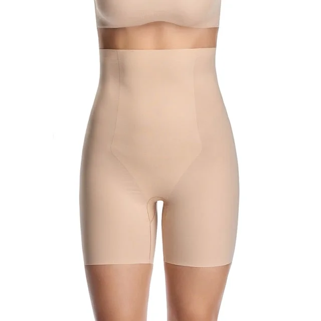 High-Waisted Seamless Tummy Control Thigh Slimmer Shorts